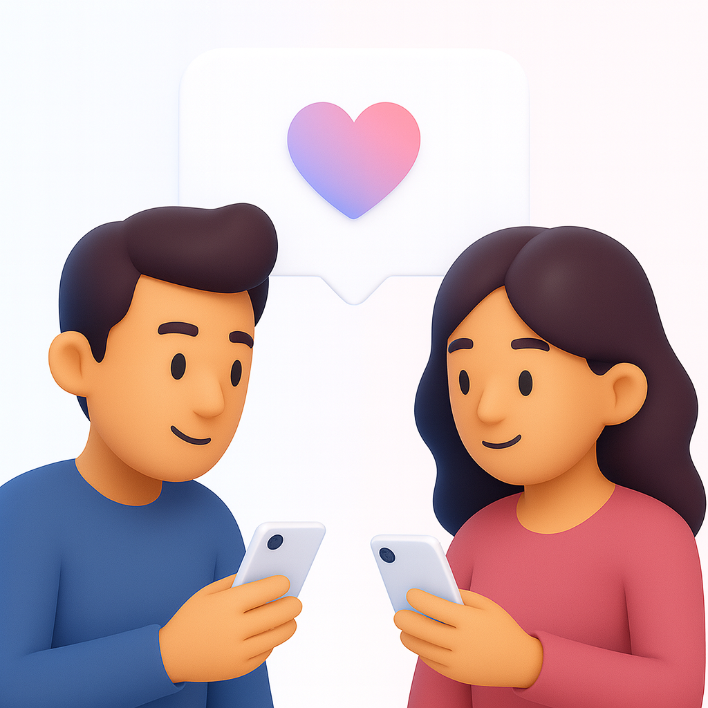 Ilustración de match confirmado